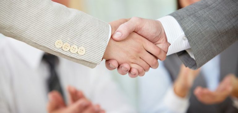 accurate data lead to closing deal and shake hands